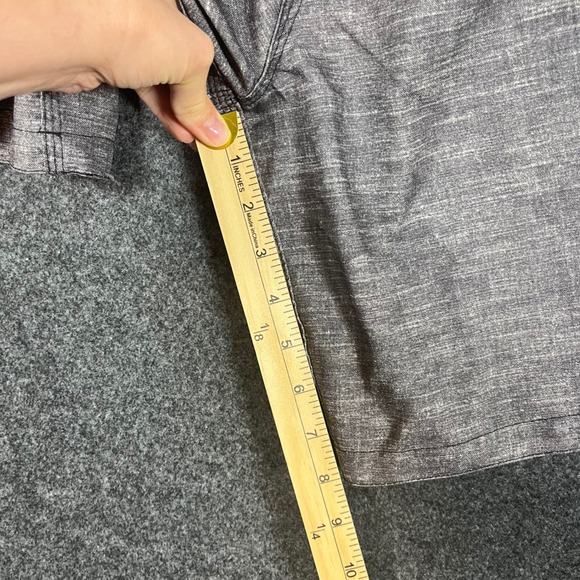 Ezekiel Mens Grey Blue Colorblock Board Shorts Swim Trunks Size 36 Cargo Pocket - Picture 6 of 8